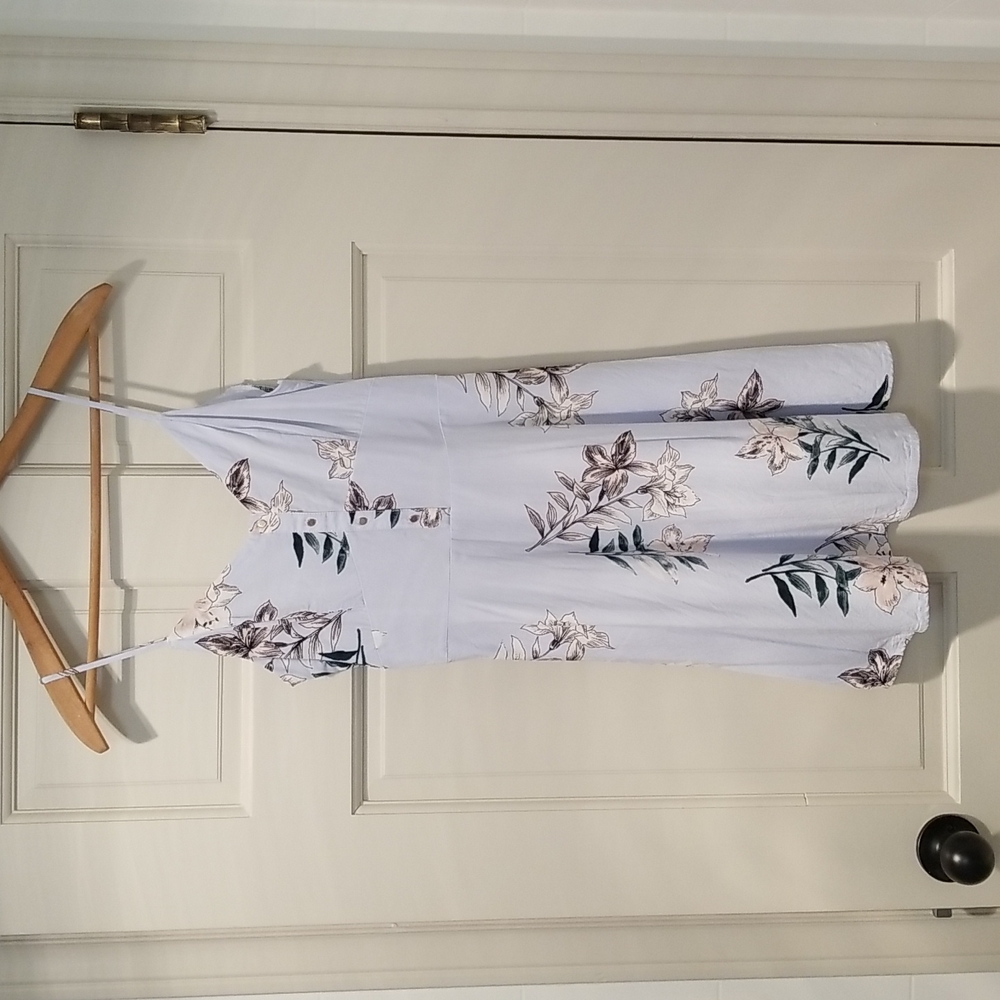 XS Dynamite floral print mini dress - Picture 1 of 5
